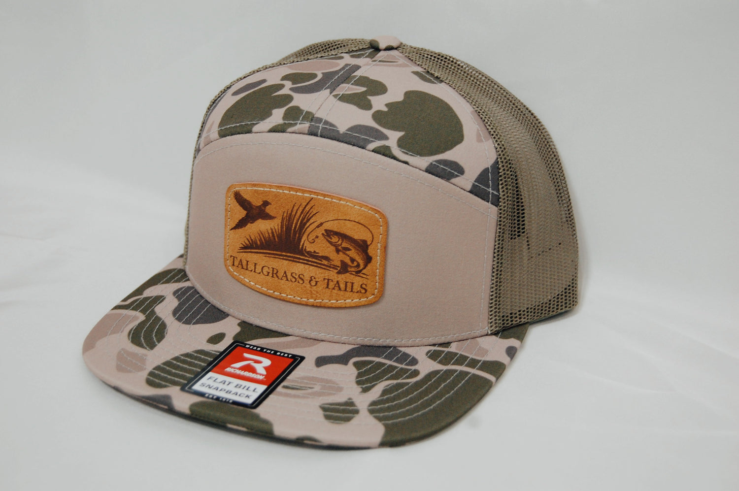 Richardson 168 Printed Flatbill Trucker